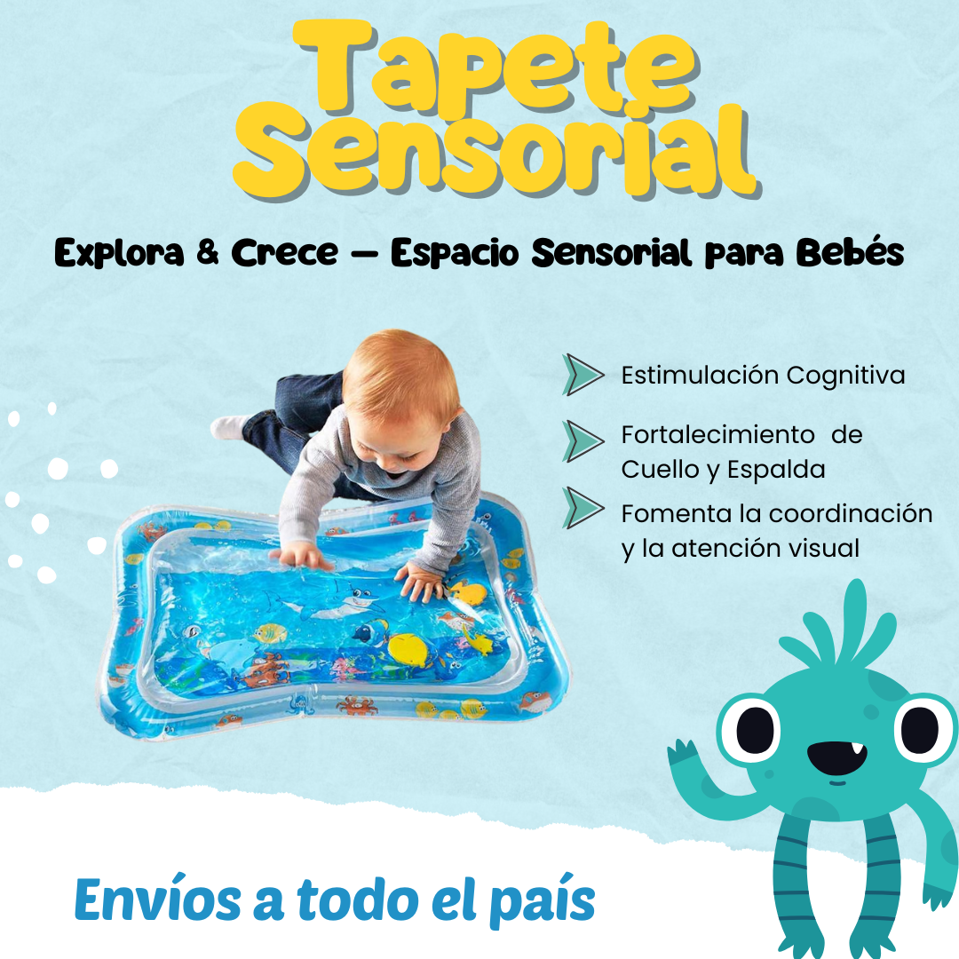 CRECIENDO JUNTOS – TAPETE DE ESTIMULACIÓN TEMPRANA