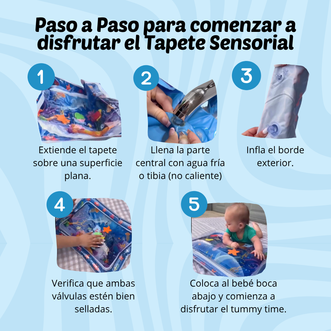 CRECIENDO JUNTOS – TAPETE DE ESTIMULACIÓN TEMPRANA