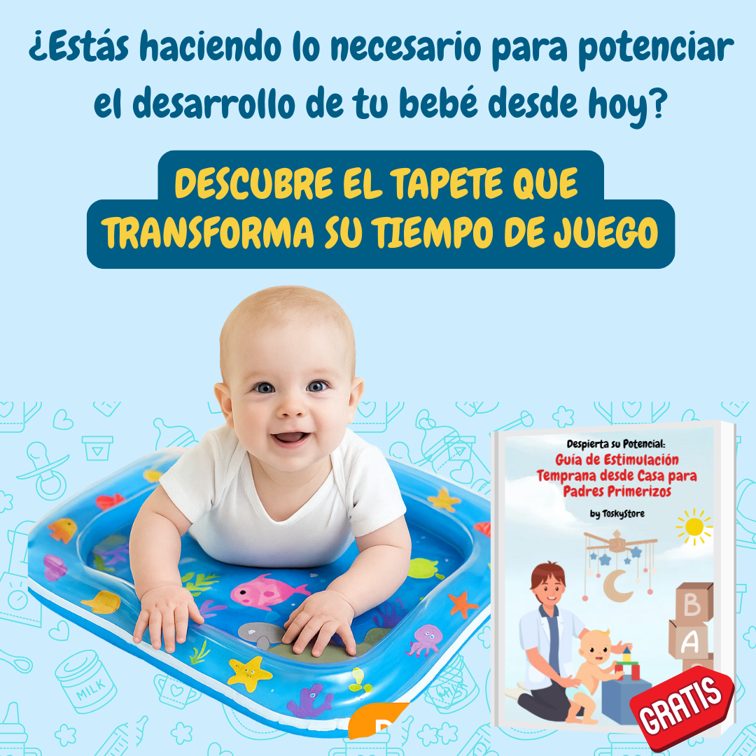 CRECIENDO JUNTOS – TAPETE DE ESTIMULACIÓN TEMPRANA