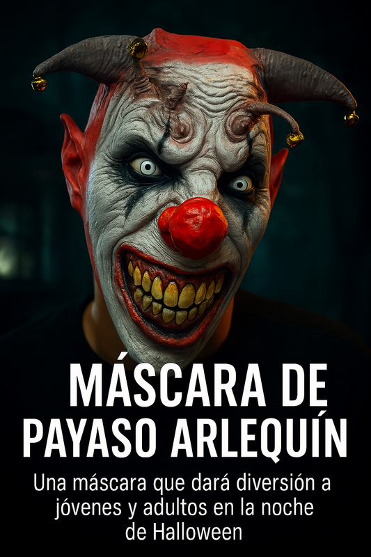 Máscara Payaso Arlequin