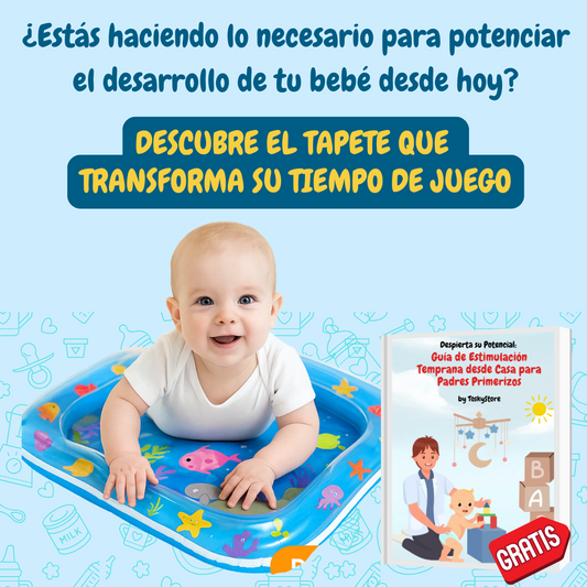 CRECIENDO JUNTOS – TAPETE DE ESTIMULACIÓN TEMPRANA